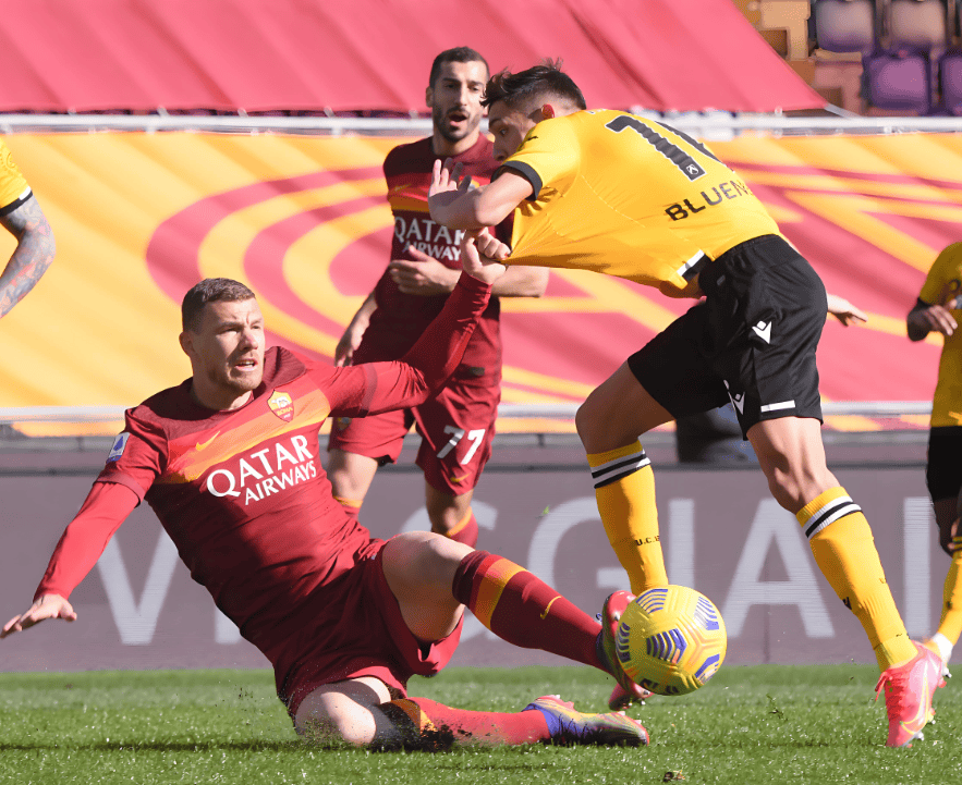 罗马客场战胜乌迪内斯,取得三连胜 罗马客场战胜乌迪内斯,取得三连胜